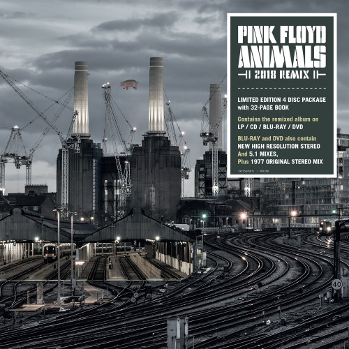 Pink Floyd - Animals (2018 Remix) (Box Set, Incluye: LP,CD,Blu-Ray, DVD Y Booklet)