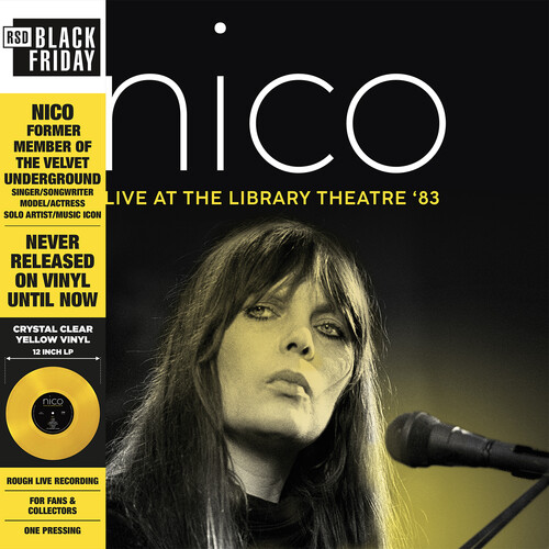 Nico - Live At The Library Theatre '83 (Disco de Color)