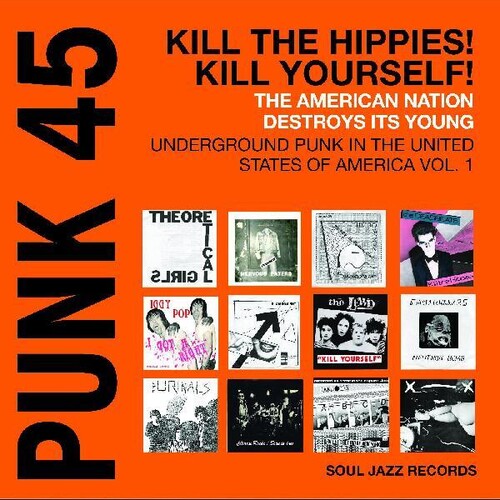 V/A - Punk 45: Kill The Hippies! Kill Yourself! (2 Discos de Color)