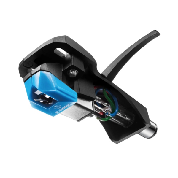 Audio Technica – AT-VM95C/H Kit de cápsula de imán con Aguja Cónica móvil dual y cabezal (Headshell/Cartridge Kit)