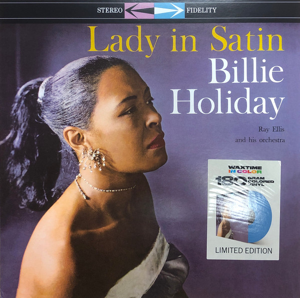 Billie Holiday With Ray Ellis And His Orchestra - Lady In Satin (Disco de color)